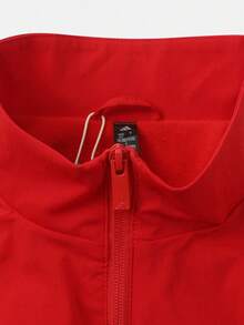 Adidas 男士 ST 3ST WV JKT 梭織無帽夾克 KR2519 - 紅色 - 查看 3
