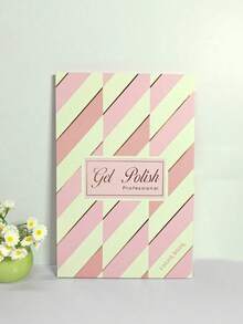 Reusable Nail Color Sample Book, Transparent Color Display, Multi-Slot Nail Tip Storage Box, Home Nail Salon Display Tool - Multicolor - View 13