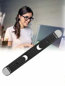 Upgrade Your Office Laptop Setup With This Portable, Foldable, And Adjustable Laptop Stand! - Black - View 9