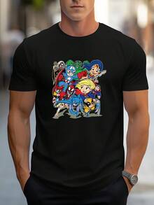 Camisetas de hombre - Negro - Ver 1