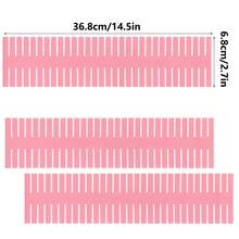 Drawer Dividers, Adjustable Drawer Organizer, Suitable For Socks, Underwear, Bras, Cosmetics, Bedroom Office Storage - Pink - View 3