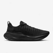Nike React Infinity Run Flyknit 4 圓頭繫帶黑色 低筒跑步鞋 男款 - 黑色 - 查看 6