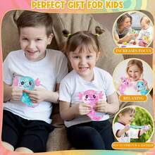 Axolotl Soft Mallow Maltose Squeeze Toy, Stress Relief Sensory Fidget Toy, Fun Party Gift And Classroom Reward, Suitable For Boys And Girls, Random Color, Needdoh - Multicolor - View 8
