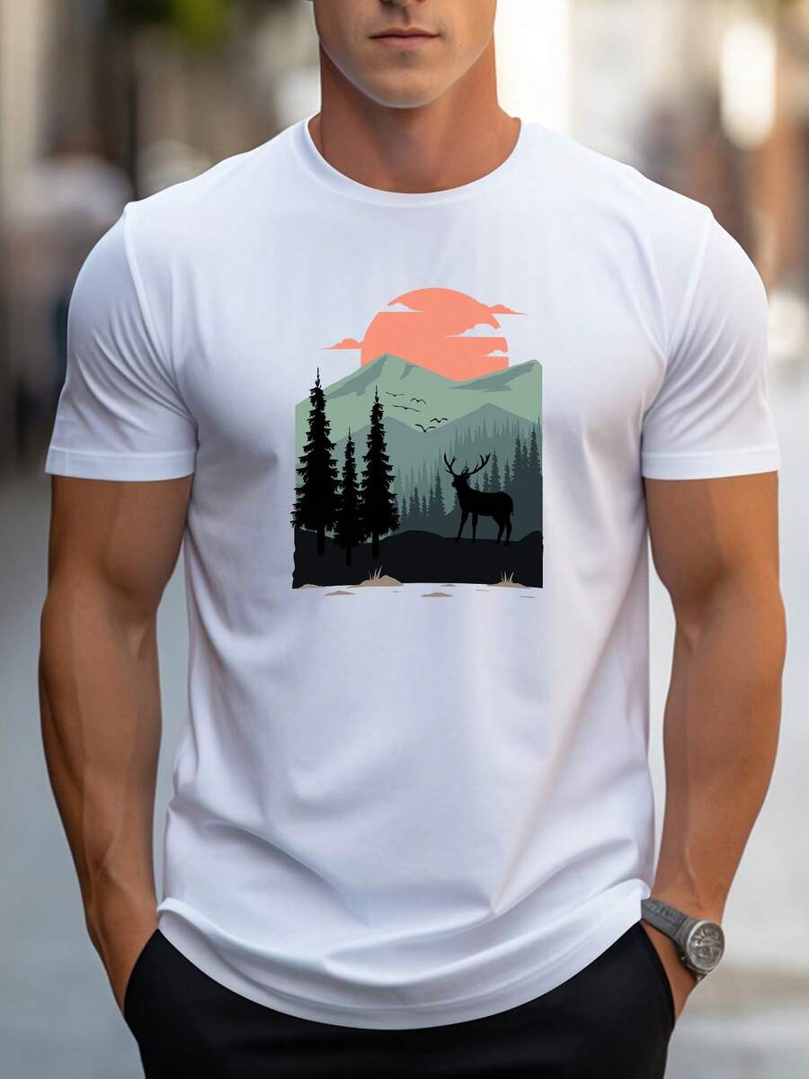 Camisetas de hombre - Blanco - Ver 1