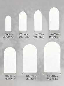 Custom Ever After Arch Fabric Wedding Welcome Sign Cover, Personalized Names Date Wedding Backdrop, Minimal Wedding Entrance Banner - Multicolor - View 4
