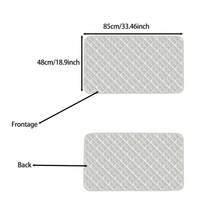 Portable Quilted Silver-Coated Ironing Pad, Foldable, Suitable For Washing Machine, Dryer, Desktop And Other Scenarios, Convenient For Ironing Clothes Anytime, Suitable For Travel And Home Use - Silver-coated Fabric Quilted Check Pattern - View 12
