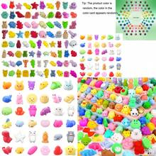 6/12/24/48pcs Mochi Squishy Toys, Mini Animal Squeeze Toys, Stress Relief Toys, Party Favor Bag Fillers, Soft Squeeze Stress Relief Toys, Suitable For Kids And Adults, Birthday Party Gifts, Random Colors And Styles - Multicolor - View 13