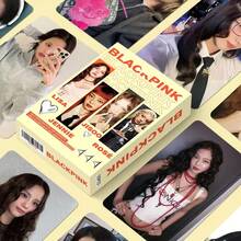 55pcs BBMT Popular Merchandise Cards, K-POP Collectible Cards, Holiday Gift, New Series Greeting Cards, Card Collection Display, Popular Music Merchandise, Boxed Decorative Cards, High Definition - Multicolor - View 10