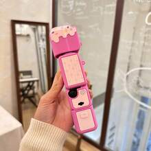 4-In-1 Full Body Silicone Case Set For Osmo Pocket 3,Y2K Sweet Ice Cream Sprinkle Color Block Bow Pattern Screen Protective Cover,All-Round Shockproof Camera Skin Gift For Female Vlog Content Creators - View 9