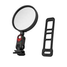Universal Rearview Mirror Accessory For Xiaomi M365 PRO Electric Scooter Ninebot MAX G3 G2 G30 ZT3 Pro GT3 F3 E2 F2Pro F2 Plus C2Pro E8 F40 P100 Electric Scooter, Curved Mirror With 360° Rotation - Multicolor - View 8