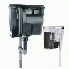 Filtro De Acuario Tipo Cascada Con Bomba Oxigenador 3 En 1 Silencioso Purificador Colgante Para Pecera - Tipo de Enchufe A USA (110-127V) - Ver 2