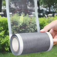 1/2/4 Rolls 7*500cm Disposable Drain Stickers For Kitchen And Bathroom, Anti-Clogging Hair And Insect Filter Mesh With Scraper - A - View 9