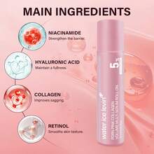 PDRN Pink Collagen Plumping Multi-Effect Essence Roller Eye Cream Stick, Reduces Fine Lines, Dark Circles, Eye Bags And Puffiness, Brightens Skin Tone And Moisturizes - Suitable For All Skin Types - Collagen - View 4