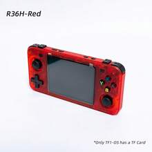 Brand New R36H Retro Handheld Game Console, Open Source Linux System, Classic Retro Games, 3.5" IPS Screen, Portable Video Player, Pre-Loaded With 15,000+ Games, Multiple Colors Available, Open Source Handheld Game Console - Shape - View 12