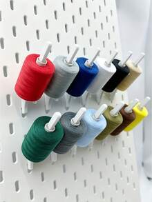 1/5/10pcs Large Roll Hook, Multi-Functional Roll Holder Storage Hook, Heavy Duty Organizer For Large Rolls, Minimalist Storage For Kitchen, Bathroom, Workshop, Garage, Workbench, Space Saving, Easy To Install, Improve Storage Efficiency - Multicolor - View 1