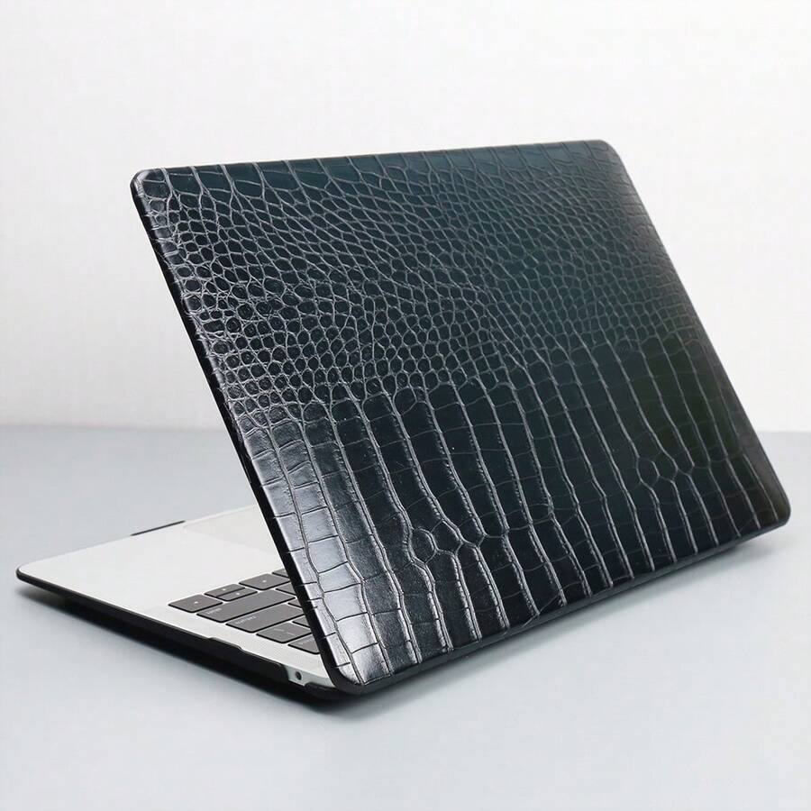 Laptop Case Compatible With Macbook Air 13 M5 2026 A3449 Case Compatible With Air M2, M3, M4, 13.6 Inch Model A2681 A3113 A3240, Hard PC Shell PU Crocodile Pattern Case For Air 15 2023-2026, Compatible With Macbook Pro 13 2020, Air 13, Pro 14, Pro16 M1 Case - View 1