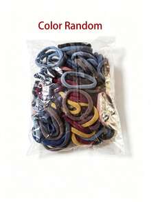 20/50/100pcs Basic Hair Ties, High Elastic Rubber Bands, Minimalist Seamless Hair Accessories Suitable For Women. Fashionable, Comfortable High Elasticity Rubber Rings, Durable, High Tensile Strength Reusable, Can Be Used For Ponytails. This High Elastic Hair Tie Is Very Gentle On Hair, Won't Damage Hair Quality. Suitable For Daily Wear. - Basic Hair Tie - View 13