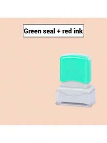 1pc Solid Color Personalized Name Stamp, Business Use, Customized Clothing Name Stamp, Handwritten Signature Stamp, Waterproof Personalized Clothing Stamp, DIY Customized Cartoon Automatic Ink Name Stamp - one-size - View 22