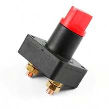Universal Battery Disconnect Switch. This 300A Rotary Power Isolator Is Suitable For Cars And Trucks, With On/Off Function, Effectively Protecting The Battery And Preventing Battery Drain. It Is An Ideal Gift For Car Enthusiasts. - Battery Power Switch - View 2