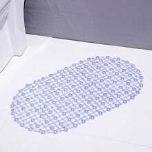 PVC Non-Slip Suction Cup Oval Bathroom Mat, Soft Foot Massage Pad, Anti-Slip Bathtub/Shower Room Bathroom Accessory - Non-slip Mat - View 14