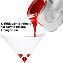 10/100Pcs Disposable Paint Strainer Funnel Nylon Mesh Cone Filter For Car Spray Paint Purifying Fast Shipping - Multiple Styles - View 4