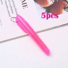 Custom Text LOGO Multi-Color Hanging Ring Highlighter Pen, Student Colorful Single-Tip Highlighter Pen For Key Point Marking, Doodle, Planner, Marker Pen For Teachers, School Supplies - Motivational Phrases, Durable Clip Design, Multi-Color Tones (Ideal Gift) - Multicolor 2 - View 17
