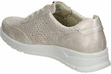 PITILLOS | Zapato Oxford Pitillos para Mujer – Zapato de Piel en Color Dorado con Detalles – Zapato de Cuña con Cordones Elásticos – Slip On – De Piel – Cuña Baja y Cómoda – A - Oro rosa - Ver 5