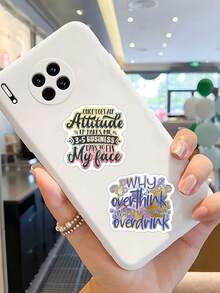 50pcs Sarcastic Stickers Decoration Handbook Laptop Cell Phone Case Luggage Decals - Multicolor - View 3