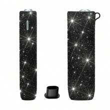 BLBLBL 1SET Multi-Color Hanging Hole Keyring Anti-Drop Shiny Luxury 360° Asymmetrical Arranged A-Grade Rhinestone Electronic Cigarette Protective Case FOR IQOS ILUMA I ONE & ILUMA ONE+ Replacement Shell, Suitable For Daily Use - IILUMA I ONE - View 17