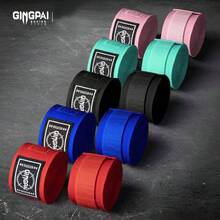 GINGPAI Multi-Color Boxing Hand Wraps For Adults And Teens, 1.5m/3 Meters/5m Hand Wraps For Men And Women, Fitness Hand Wraps For Sanda, Boxing, Muay Thai, Combat Sports, Slightly Elastic Hand Wrapping Bandage - Multicolor - View 11