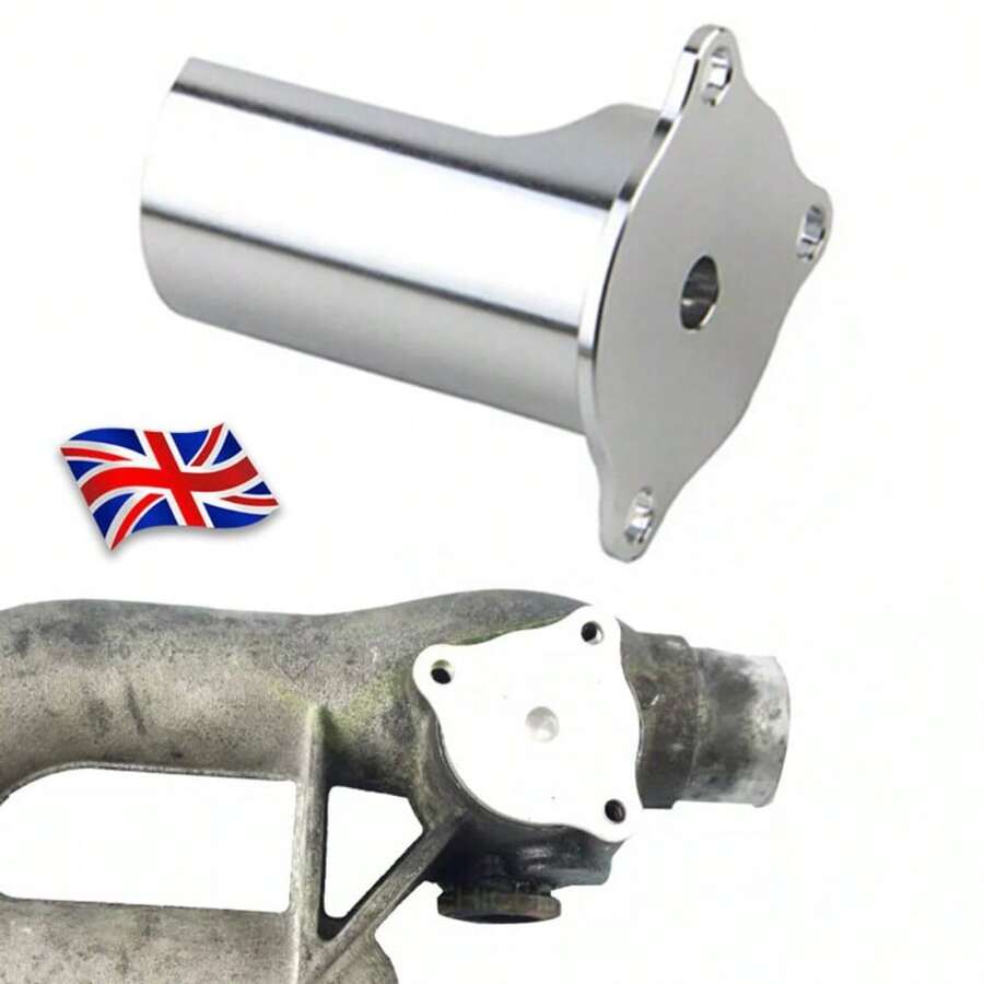Fit Vauxhall Vivaro 1.9-DTI DI EGR Valve Intake Manifold Blank Plate Replacement - A - View 1