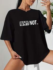 Women T-Shirts - 黑色 - 查看 7