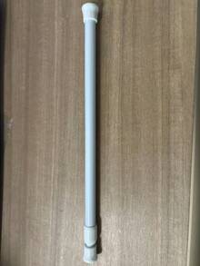 可調節張力窗簾桿 免鑽孔彈簧伸縮桿 小型伸縮桿 適用於窗簾、衣櫃收納、櫥櫃、浴室毛巾桿、儲物櫃 - A - 查看 10