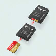 Tarjeta SD SANDISK, Tarjeta de Memoria U3 4K V30 A2 Para Drones/Cámara de Acción/Tabletas - Ver 10