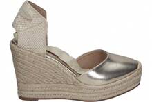 Women Wedges & Platform - 金色 - 查看 1