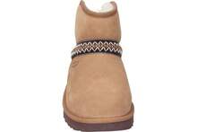 UGG أحذية بوت كاحل وجوارب نسائية - بني فاتح - مشاهدة 3