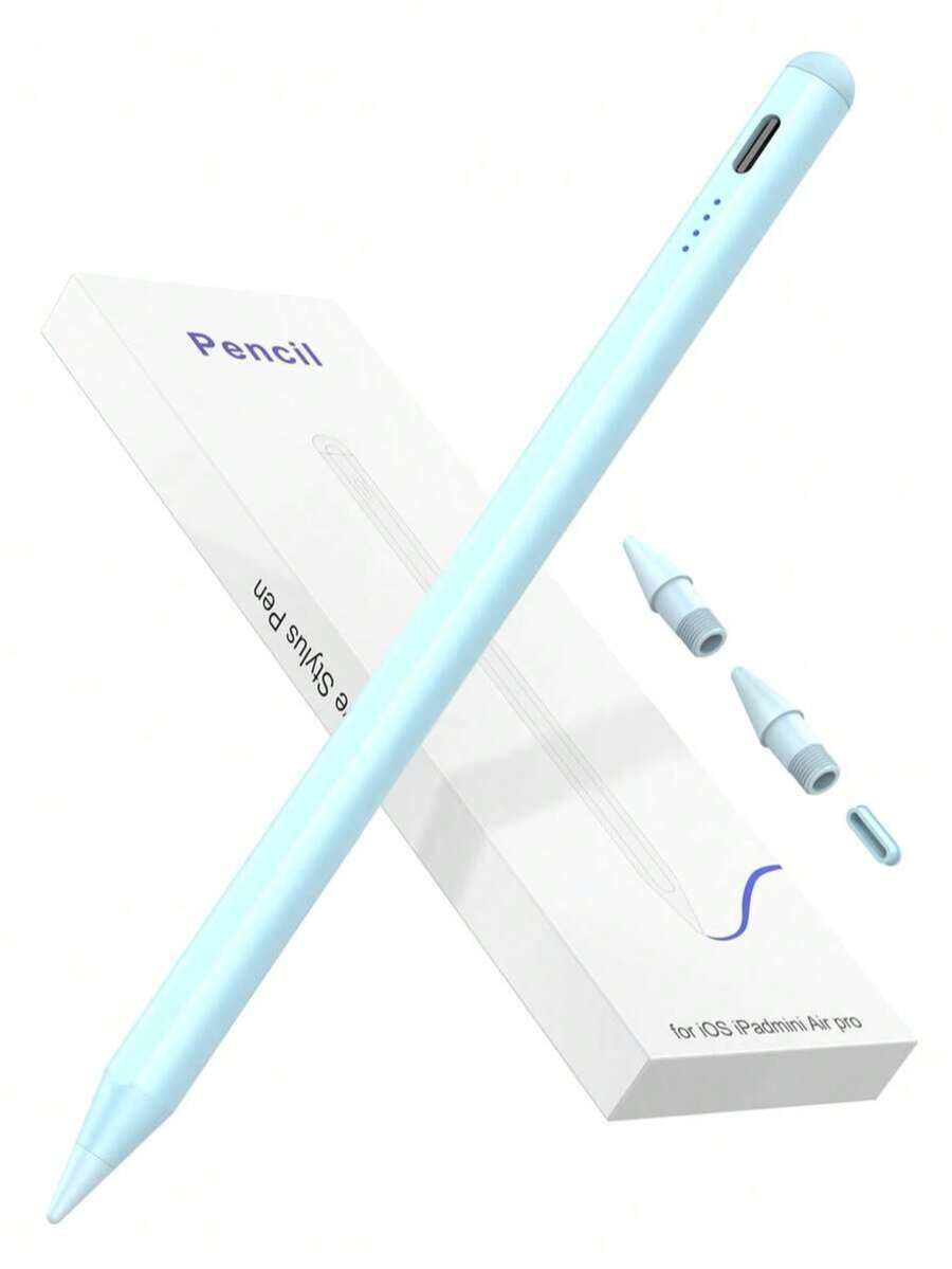 Activity Touch Pen Compatible With IPad 2018-2024, Tilt Sensitivity, Palm Recognition, High Accuracy Touch Pen, Innovative Low Latency, USB Charging, Rechargeable Lithium Polymer Battery, For Notes, Drawing And Signature - Including Electronics