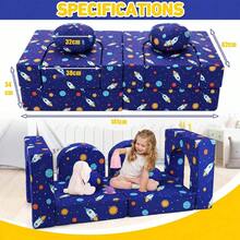 Kids Tables & Chairs - Blue - View 2