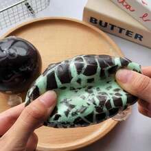 1pc Super Soft Mint Chocolate Crisp Squeeze Toy, With Popping Sound, Stress Relief, Can Be Used As Modeling Prop. Perfect For Teenagers, Birthday Gift, Halloween, Christmas, Back To School Season Gift - Multicolor - View 6