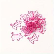 15PCS Pig Paper Clips - Bookmark Planner Paper Clips - Mini Paper Clips Office Decor - Office Folder - Study Paper Clips Binder - Cute Stationery Supplies - A - View 9