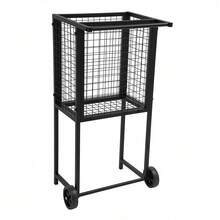Ubfhonsi Rolling Cart For Tennis Balls, Professional Tennis Cart, Tennis Ball Cart - Black - View 5