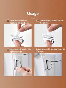 1/2pcs Hands-Free Toilet Seat Lifter, Bathroom Toilet Seat Handle, Convenient Touchless Handle, Easy To Lift And Lower, Improves Hygiene Habits, Suitable For Home Use - Multicolor - View 5
