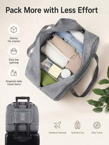 Travel Hanging Luggage Organizer Bag, Large Capacity Storage Bag For Outdoor Sports, Suitable For Back To School, Travel, Dorm Use - Multicolor - View 9