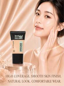 Maybelline 美寶林客製化粉底液完美版 102，試用裝 18ml*2件，輕盈貼合質地，高遮瑕，長效持妝，抗暗沉，黃白調 - 查看 3