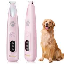 Hatteker 1pc Pet Electric Hair Clipper Cat Dog Electric Shaver USB Rechargeable Grooming Tool Cat Paw Trimming Tool - View 13