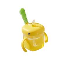 1pc Little Dinosaur Kids Anti-Drop Straw Water Cup, Home & Kindergarten Baby Training Cup, Leak-Proof Portable Milk Cup - Multicolor - View 9