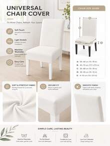1pc Christmas Dining Chair Cover Jingle All The Way Deer Printed Stretch Chair Slipcover, Removable Washable Chair Protector For Dining Room Holiday Party Home Decor - Multicolor - View 10