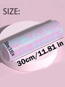 1Pc High-Density Foam Solid Roller Massager For Deep Tissue Massage Back And Leg Muscles - Foam Roller - Medium Density Deep Tissue Massager Myofascial Trigger Point Release For Muscle Massage Exercise, Yoga, Pilates, And Stretching - Multicolor - View 11