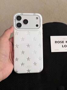 Casing Ponsel Jelly Lembut Aurora Warna Permen Bintang Lucu Y2K Kompatibel Dengan iPhone 17 Pro Max 17 Pro 17 16 Pro Max 16 Pro 16 15 Pro Max 15 Pro 15 14 Pro Max 14 Pro 14 13 Pro Max 13 Pro 13 12 Pro Max 12 Pro 11 Casing Lembut Mengkilap Hadiah - Putih - View 3