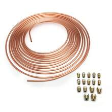 25ft Copper Nickel Brake Pipe Hose Line Tube Roll 3/16'' Fittings Tubing Kit UK - A - View 12